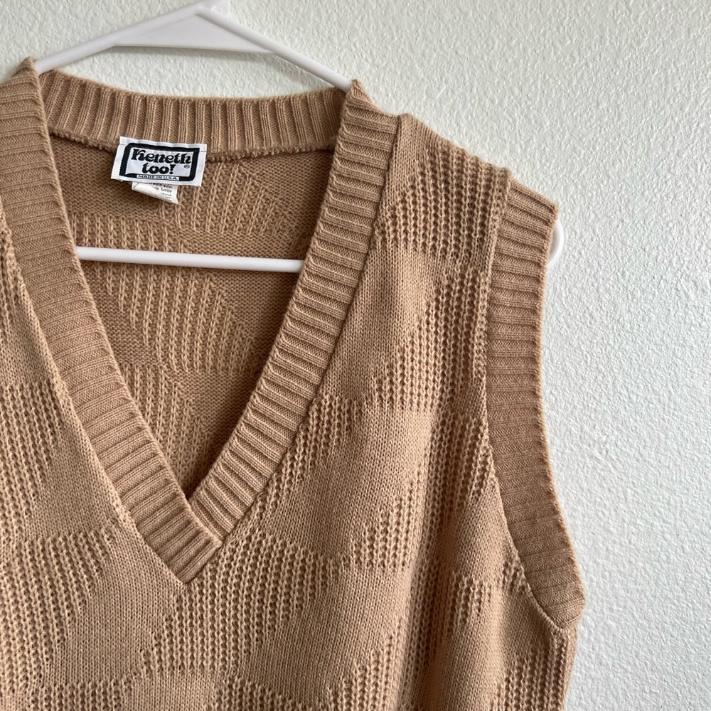 Vintage Tan Vest